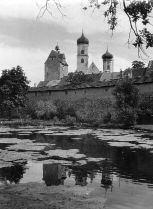 Isny im Allgäu. Untere Stadtmauer