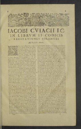 In librum II. codicis