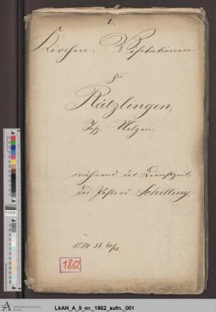 Rätzlingen: Visitationsakten