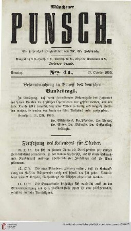 Nro. 41 (13. October 1850)