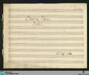 L' Heureux retour. Arr - Don Mus.Ms. 2036 : cemb
