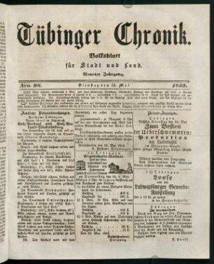 393-416, 24. Mai (Nro. 98) - 31. Mai (Nro. 103)