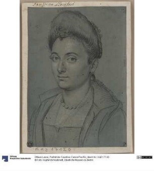 Porträt der Faustina Calora Pacifici