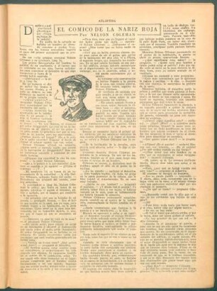 El cómico de la nariz roja