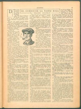 El cómico de la nariz roja