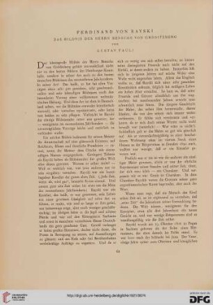 Ferdinand von Rayski: das Bildnis des Herrn Benecke von Gröditzberg