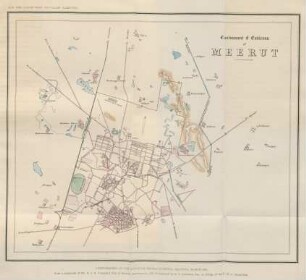 Cantonment & environs of Meerut