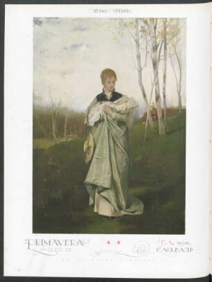 "Primavera", óleo