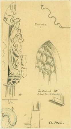 Lautenbach Madonna und verschiedene Baudetails der Wallfahrtskirche