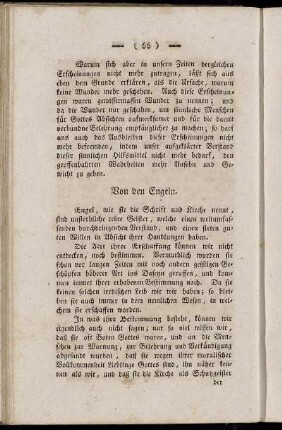 Von den Engeln