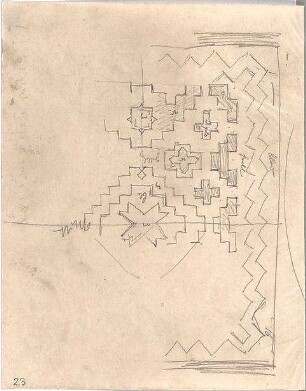 Seeberger, Gustav; Architekturdetails, Ornamentzeichnungen - Ornamente (Details)