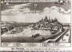 Kupferstich Breisach/Rhein