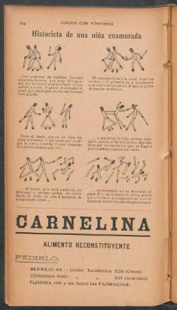Historieta de una niña enamorada : Juegos con fósforos