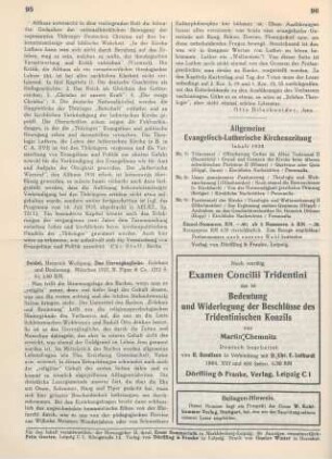 95-96 [Rezension] Seidel, Heinrich Wolfgang, Das Unvergängliche