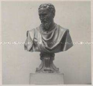 Florenz, National Museum Bargello, Bronzebüste Michelangelo von Daniele da Volterra