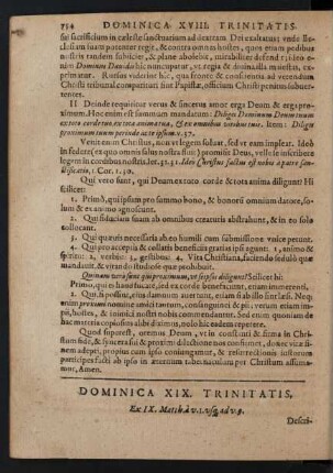Dominica XIX. Trinitatis,