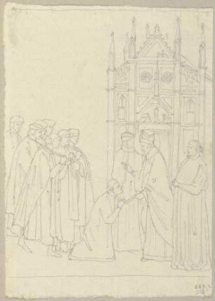 Geschichte des heiligen Nikolaus in der Kapelle des Heiligen in S. Francesco zu Assisi