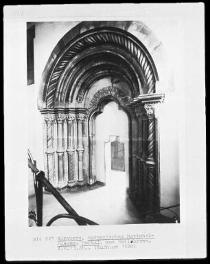 Portal aus Kloster Heilsbronn