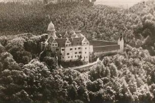 Schloss Rochsburg, Luftbild