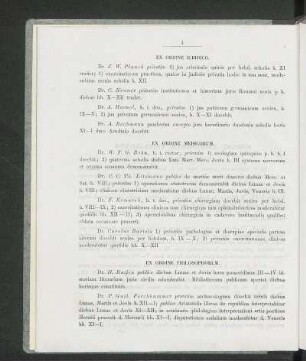 Ex Ordine Philosophorum.