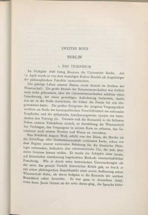1. Das Triennium