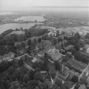 „Bezirksnervenklinik“ Schwerin : Blickrichtung Süden