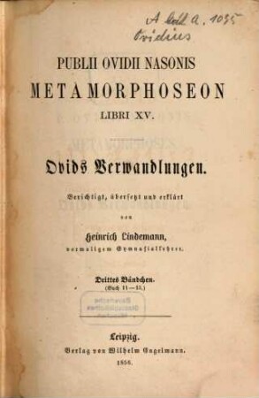 Publii Ovidii Nasonis Metamorphoseon : Libri XV, 3