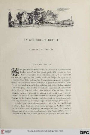 3. Pér. 29.1903: Tableaux et dessins, [1] : la collection Dutuit