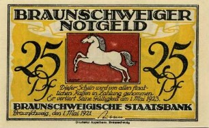Notgeld - 25 Pfennig