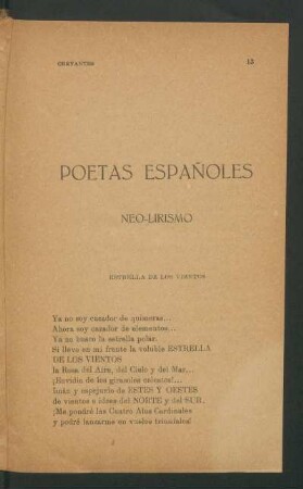 Poetas españoles