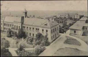 Garnison-Lazarett Leipzig : Krankenblocks und Pavillons