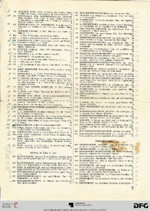 Arbeiten in Glas, 1. Teil (Nr. 133-165)