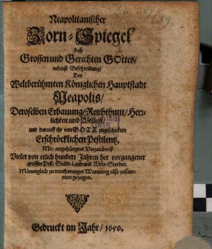 Neapolitanischer Zorn-Spiegel