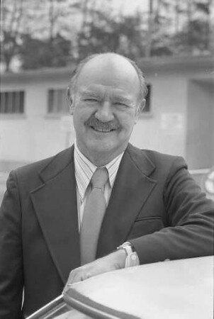 Besuch des ehemaligen amerikanischen Standortkommandeurs der im Raum Karlsruhe stationierten amerikanischen Truppen Richard L. Pooley