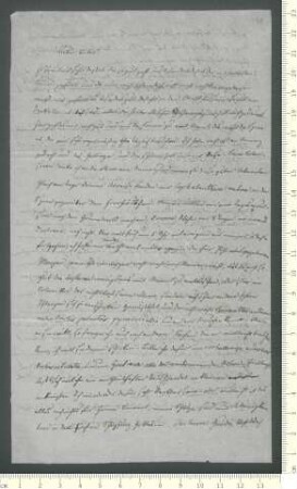 Brief von Ernst von Chamisso an Adelbert von Chamisso und Antonie von Chamisso
