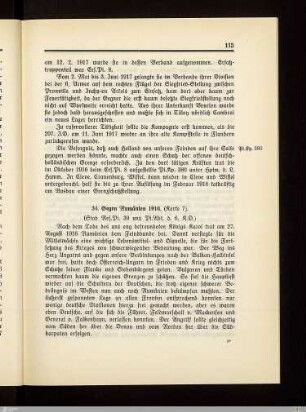 34. Gegen Rumänien 1916