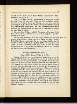 34. Gegen Rumänien 1916