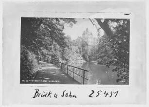 Kriebstein. Burg mit Stausee