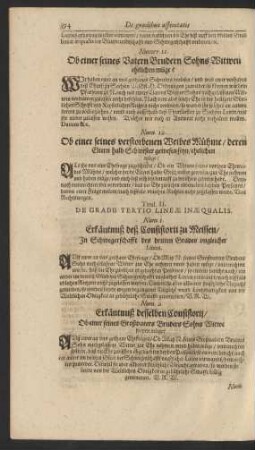 Titul. II. De Gradu Tertio Lineae Inaequalis.