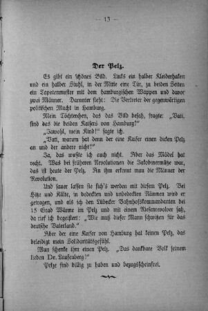 Der Pelz.
