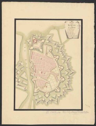 Plan von Schlys in Flandern