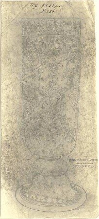 Walther, Conradin; u. a. Deutschland; Italien; Sammlung Conradin Walther: Band III, Nr. 317 - 359 (fol. 321 - 370) - Kelch (Ansicht)