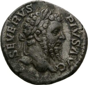 Denar des Septimius Severus mit Darstellung des Iupiter