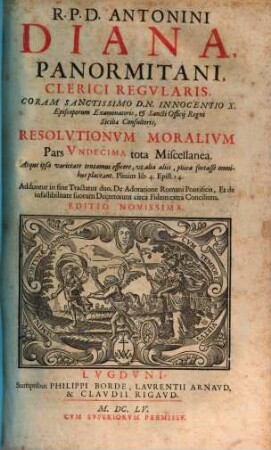 Practicae resolutiones lectissimorum casuum : unacum Summa Resol., 11