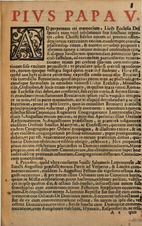 Officia propria Canonicorum Regularium Lateranens