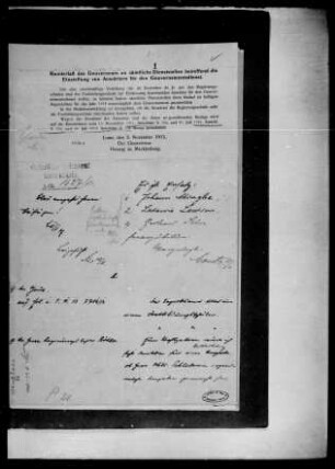 Personalakten des Dolmetschers Bernhard Kofi