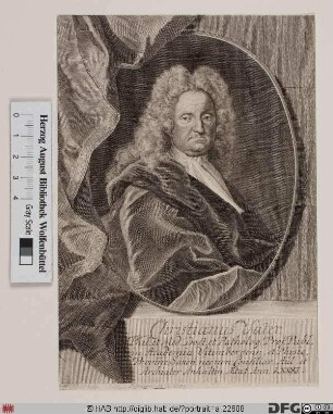 Bildnis Christian Vater