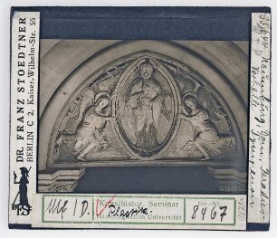 Naumburg, Dom: Paradiesvorhalle, Tympanon (Stoedtner-Nr. 35644