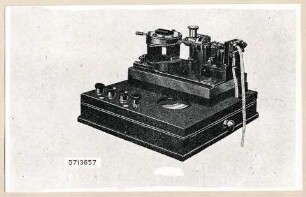 Repro Fernschreibmaschine, Bild 3; Foto, 1957