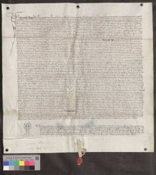 Graf Egeno von Freiburg leiht von dem Ritter Götzmann Münch von Münchenstein 400 Gulden, verzinslich mit 33 Gulden.
